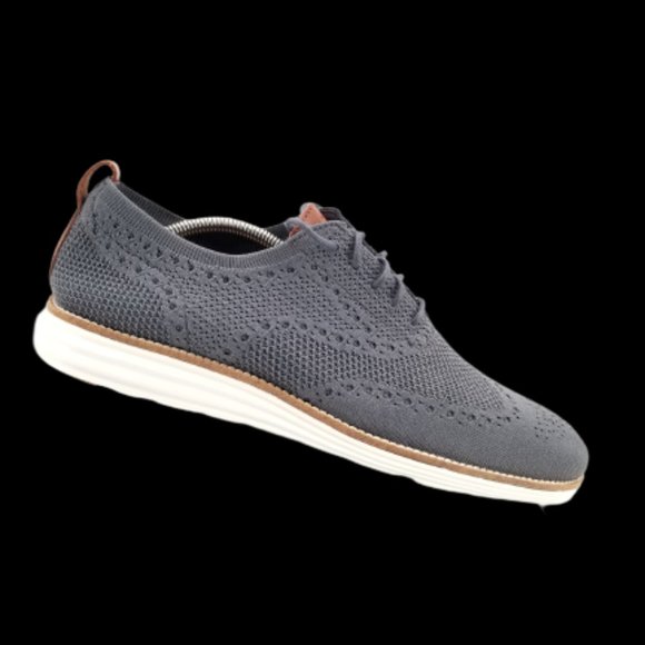 Cole Haan Other - Cole Haan  Mens Original Grand Stitchlite Wingtip Oxfords MagnetC27961 Sz10.5
